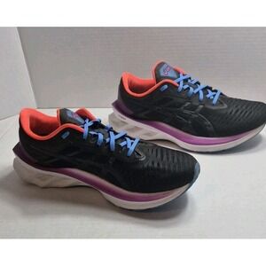 ASICS Novablast Women's 7.5‎ Running Shoes Black Blue Purple 1012A584 OG